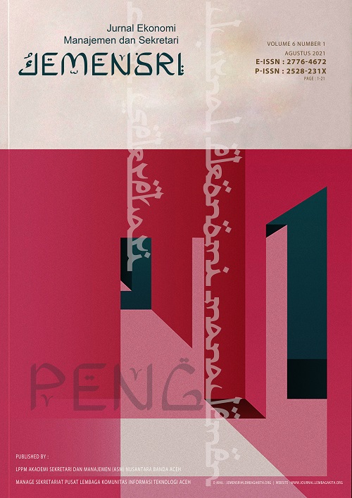Cover: Jurnal Ekonomi Manajemen dan Sekretari